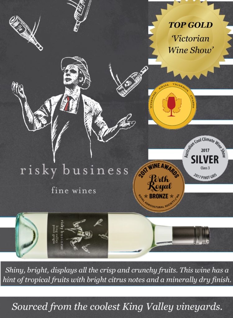 Risky Business Wines Pinot Grigio