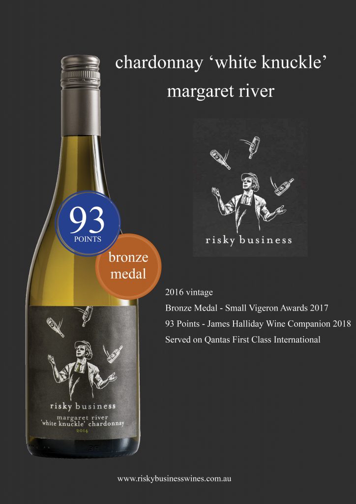 Risky Business Wines White Knuckle Chardonnay